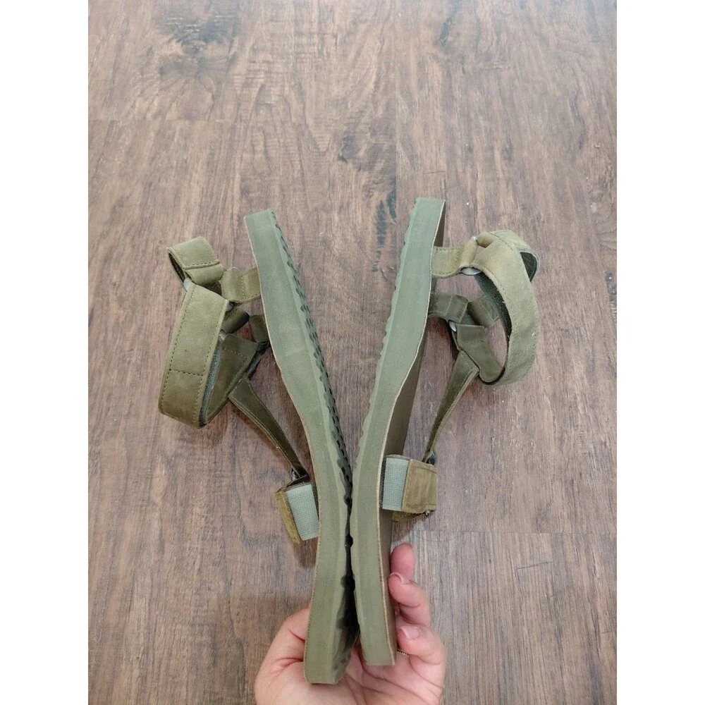 Teva Universal Full Grain Hiking Sandals Men's Olive Green Strap Outdoor 14